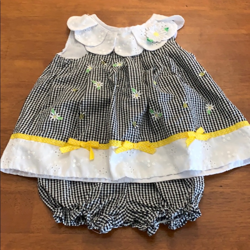 Daisies and bees set